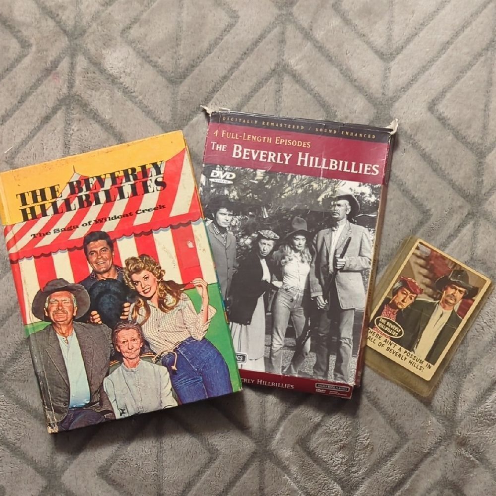The Beverly Hillbillies Book and DVD Set And Trading Card‎